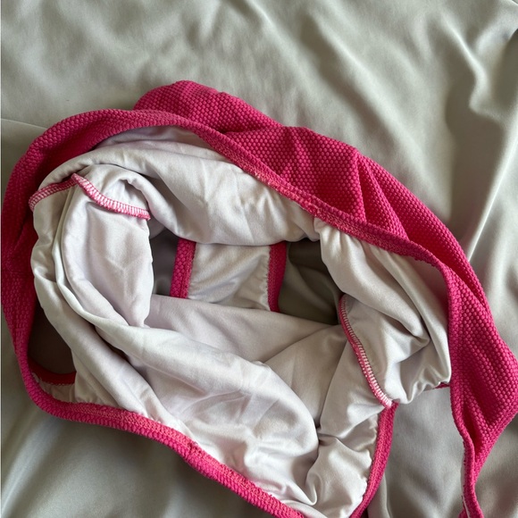 Old Navy Kids Pink One Piece Swimsuit Girls Size Large 10-12 - Picture 3 of 4